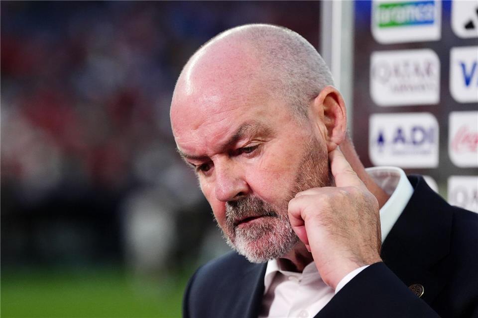 Steve Clarke hat seinen Rücktritt erklärt.Nick Potts/PA Wire/dpa