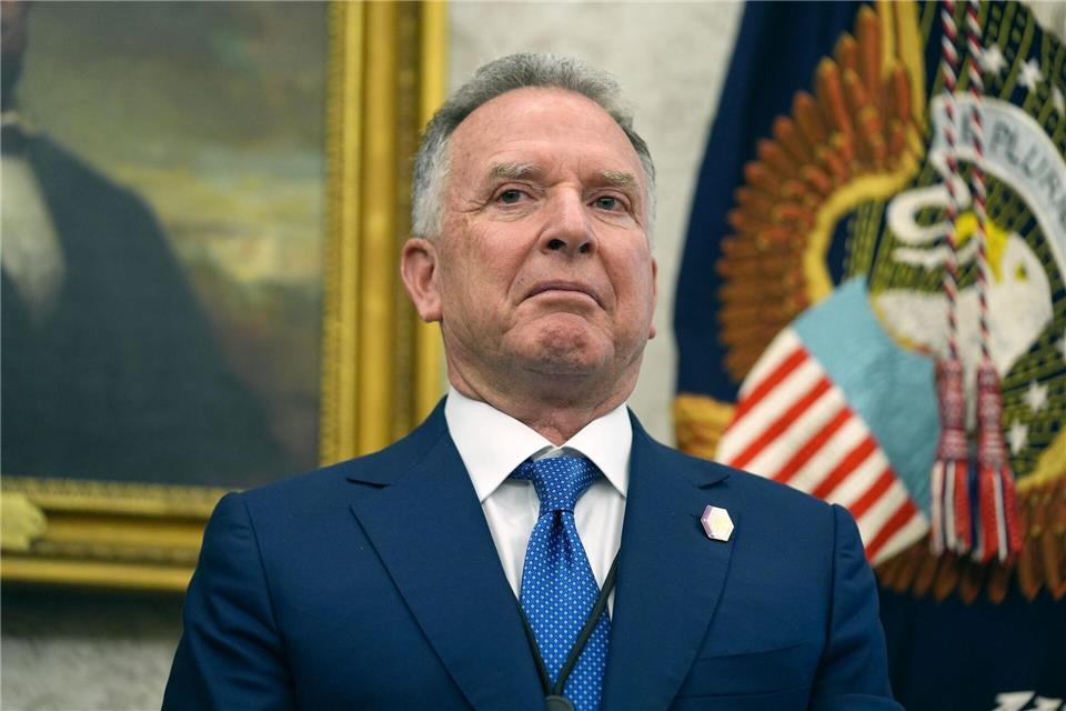 Steve Witkoff - vom Immobilienmogul zum Sondergesandten. (Archivbild)Evan Vucci/AP/dpa