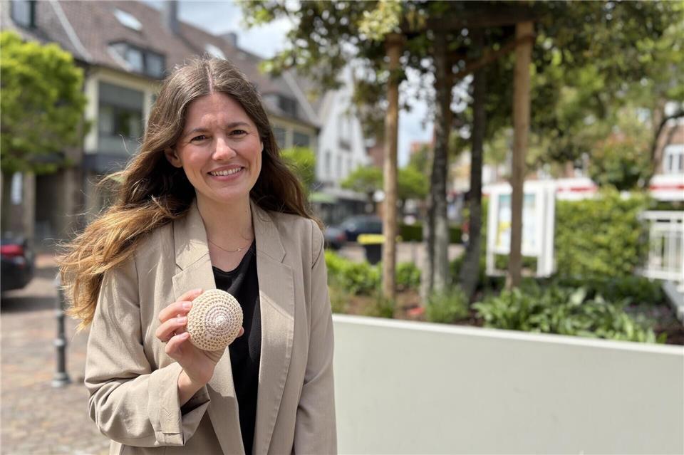 Stillberaterin Alicia Blach aus Bocholt begleitet Frauen vor allem online. In ihren Beratungen gehe es oft um mehr als nur ums Stillen.
