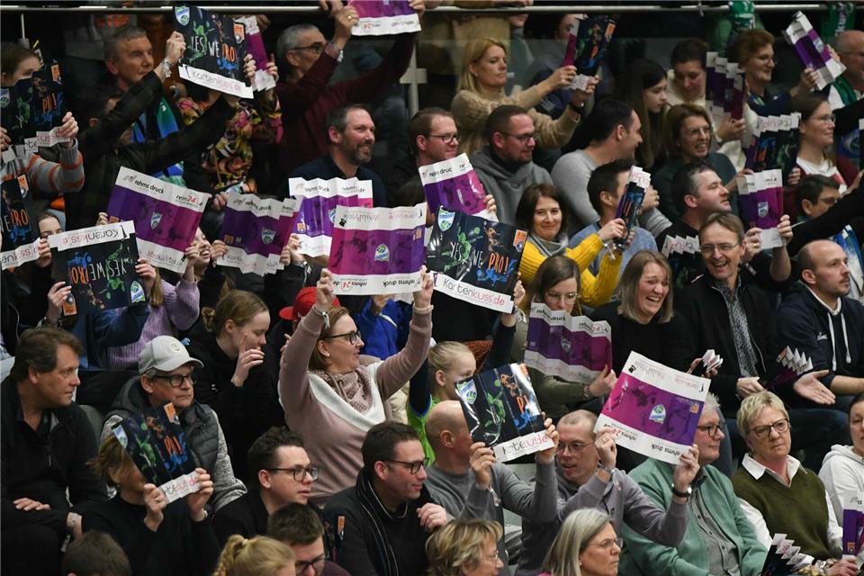 Stimmung ist auch in Liga eins vorprogrammiert: Dauerkarten für die Skurios Volleys Borken gibt’s ab sofort.