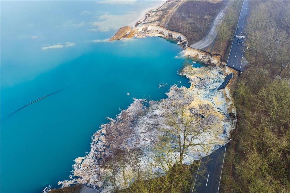 StraßenabbruchChristoph Reichwein/dpa