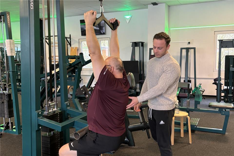 Studioleiter und Trainer Robin Peiffer