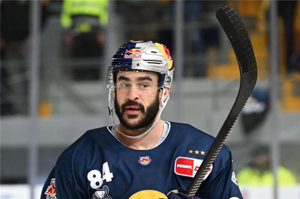 Stürmer Trevor Parkes wechselt von Red Bull München zum DEL-Aufsteiger Dresdner EislöwenSven Hoppe/dpa