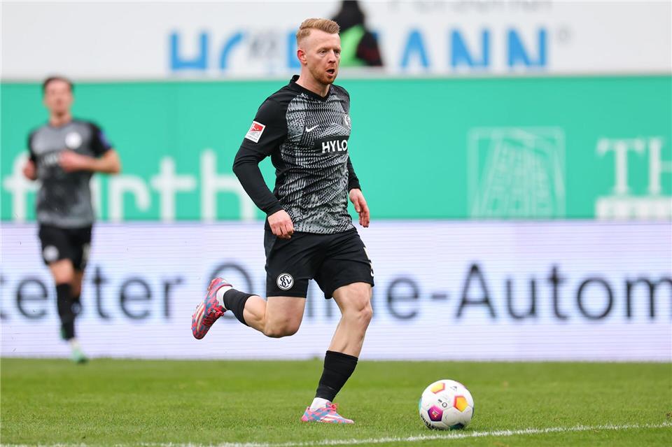 Stürmt künftig für den SSV Ulm: Dominik Martinovic. (Archivbild)Daniel Karmann/dpa