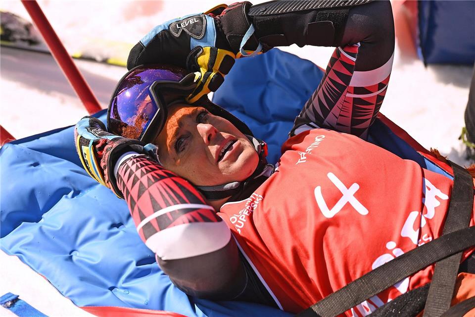 Stürzte bei den italienischen Meisterschaften schwer: Federica Brignone. (Archivbild)Elvis Piazzi/AP/dpa