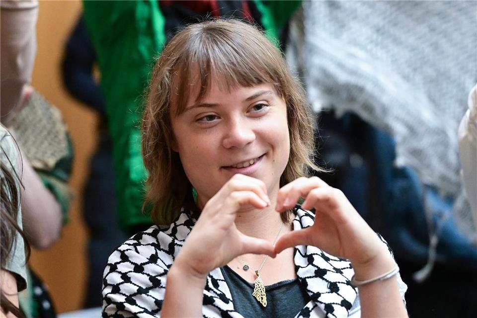 Stuttgart-Stammheim: Greta Thunberg verfolgt Prozess um Anschlag auf Rüstungsfirma in Ulm .Bernd Weißbrod/dpa