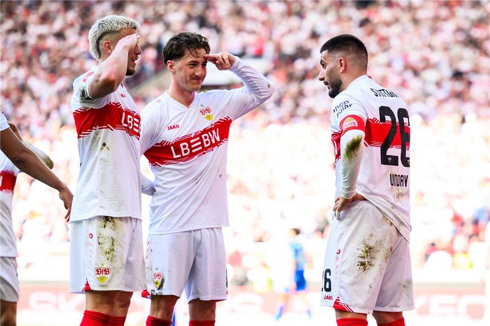 Stuttgart hat gute Champions-League-Chancen.Tom Weller/dpa