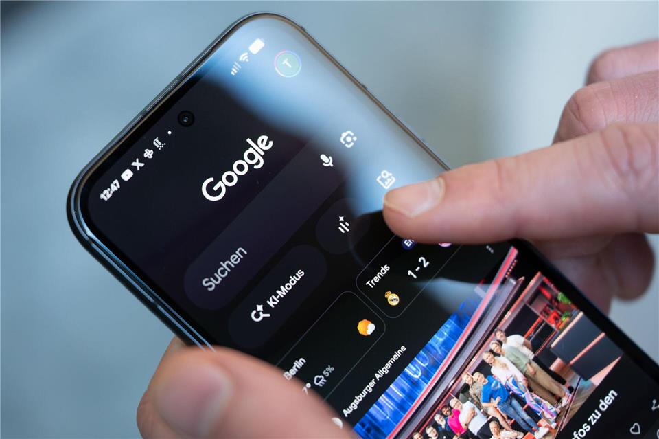 Suchen per Sprache: Mit der neuen „Search Live“-Funktion können Nutzer ihre Suchanfragen direkt sprechen, statt sie ins Textfeld einzugeben.Nico Tapia/dpa-tmn