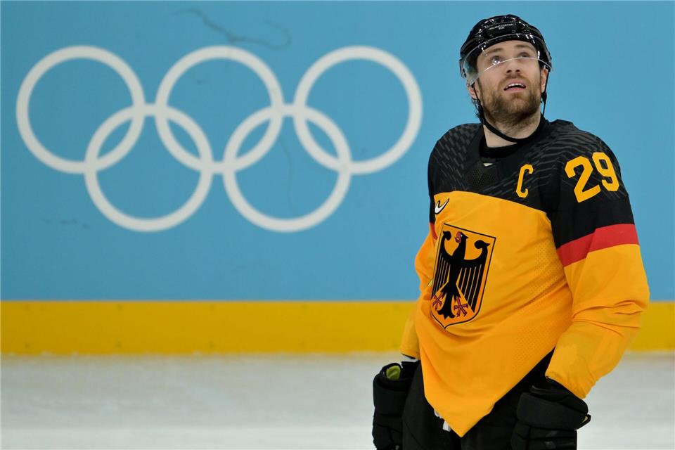 Superstar Leon Draisaitl scheiterte mit dem deutschen Eishockey-Team im Viertelfinale. (Archivbild)Peter Kneffel/dpa
