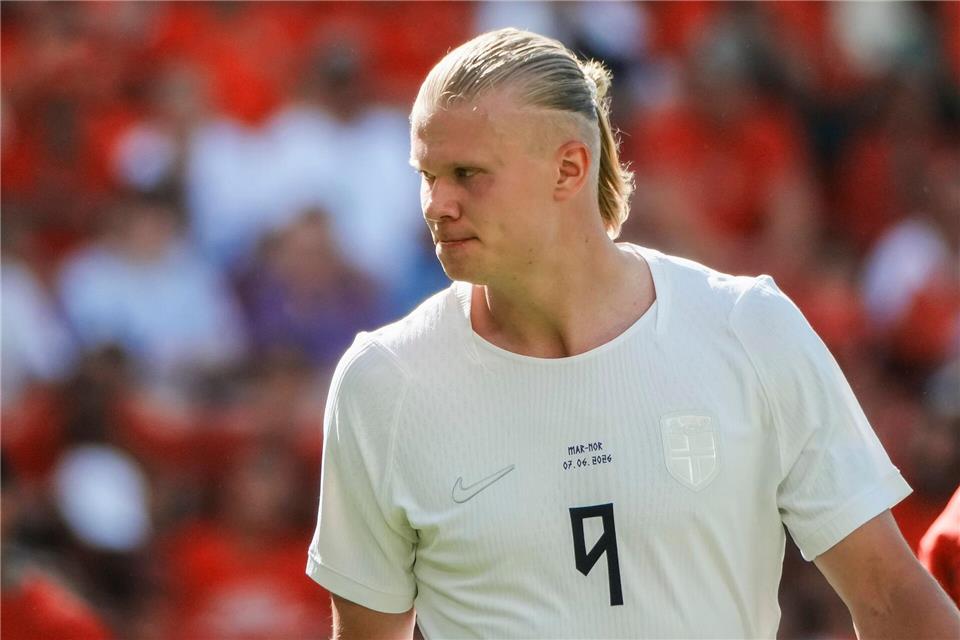 Superstar: Norwegens Torjäger Erling Haaland. (Archivbild)Eduardo Munoz Alvarez/AP/dpa