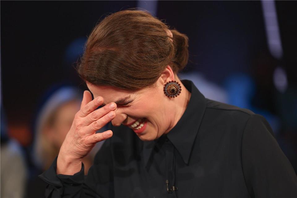 Susanne Daubner nimmt kleine Pannen oft mit Humor. (Archivbild)Ulrich Perrey/dpa