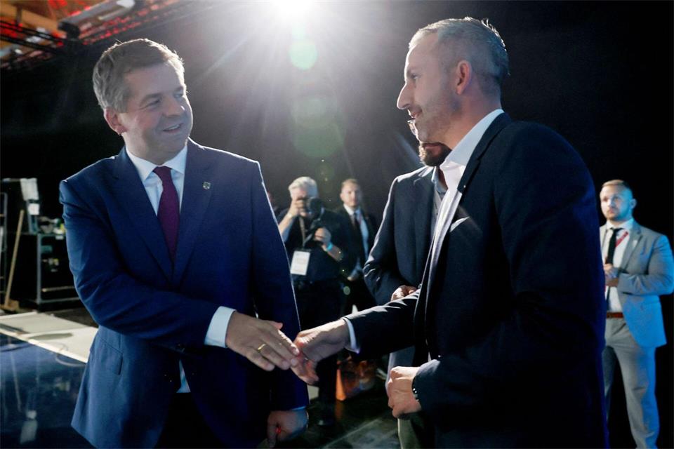 Sven Schulze (CDU) und Ulrich Siegmund (AfD).Jan Woitas/dpa