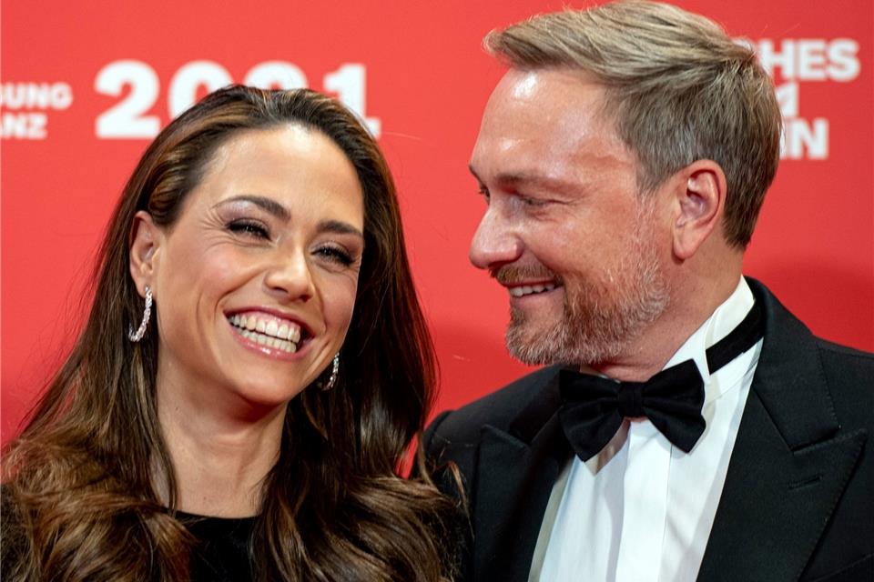 Sylts Bürgermeister traut heute Finanzminister Christian Lindner und Franca Lehfeldt.