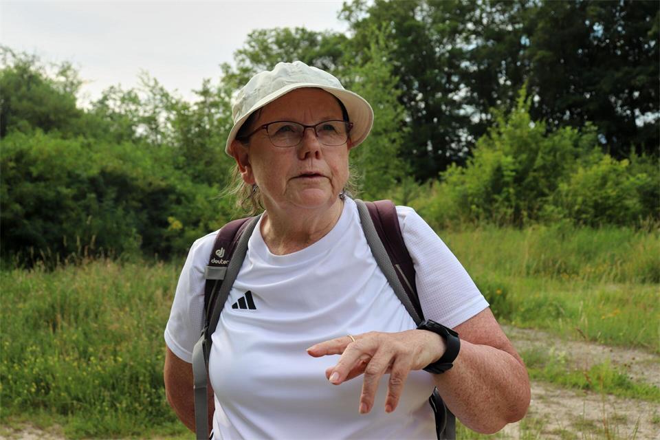 Sylvia Grasreiner ist Projektkoordinatorin der „Sagenhaften Hörselberge“.Deike Uhtenwoldt/dpa-tmn
