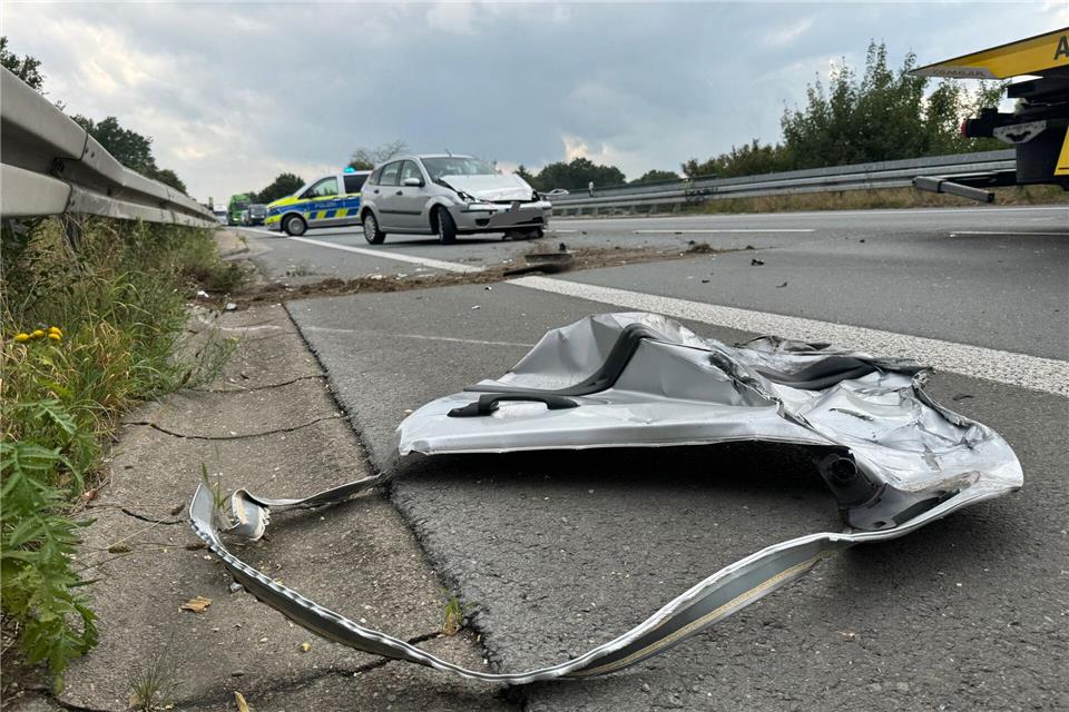 Schwerer Unfall auf der B 70 in Borken Symbolbild.