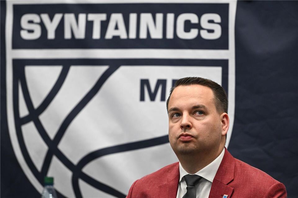 Syntainics MBC-Geschäftsführer Martin Geissler startet mit seinem Club auch in der neuen Saison international. (Archivbild)Hendrik Schmidt/dpa