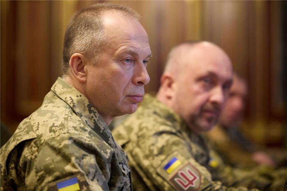 Syrskyj berichtet von neuen Geländegewinnen im Osten. (Archivbild)Ukrainisches Präsidentialamt/Pool/Planet Pix via ZUMA Press Wire/dpa