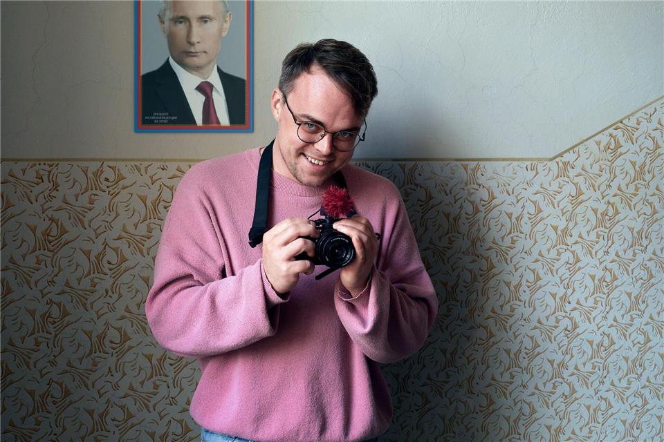 Szene mit Pawel Talankin aus der Doku und dem Oscar-Gewinnerfilm „Ein Nobody gegen Putin“. Der Dokumentarfilm ist bis 2030 in der Arte-Mediathek abrufbar. (Handoutfilm)Pawel Talankin/ZDF/dpa