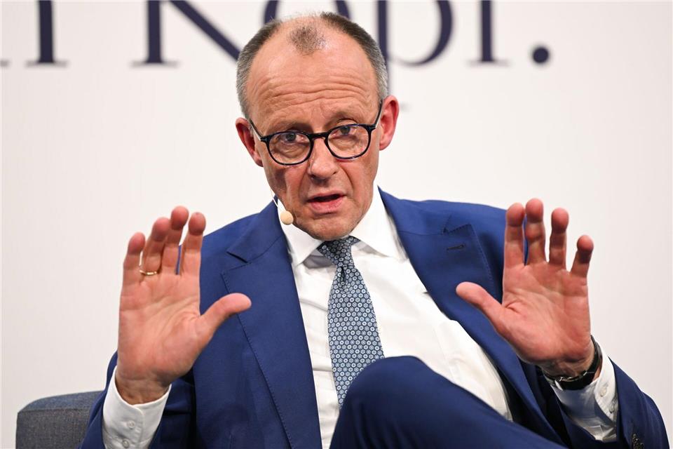 TV-Duelle mit Scholz langweilen ihn, sagt Friedrich Merz.Arne Dedert/dpa