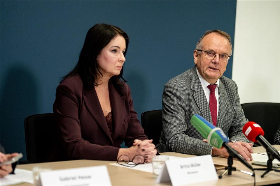 Tabbert und Müller sind aus dem BSW ausgetreten.Fabian Sommer/dpa