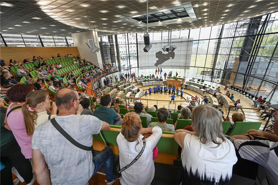 Tag der offenen Tür im Sächsischen Landtag (Archivbild)Heiko Rebsch/dpa