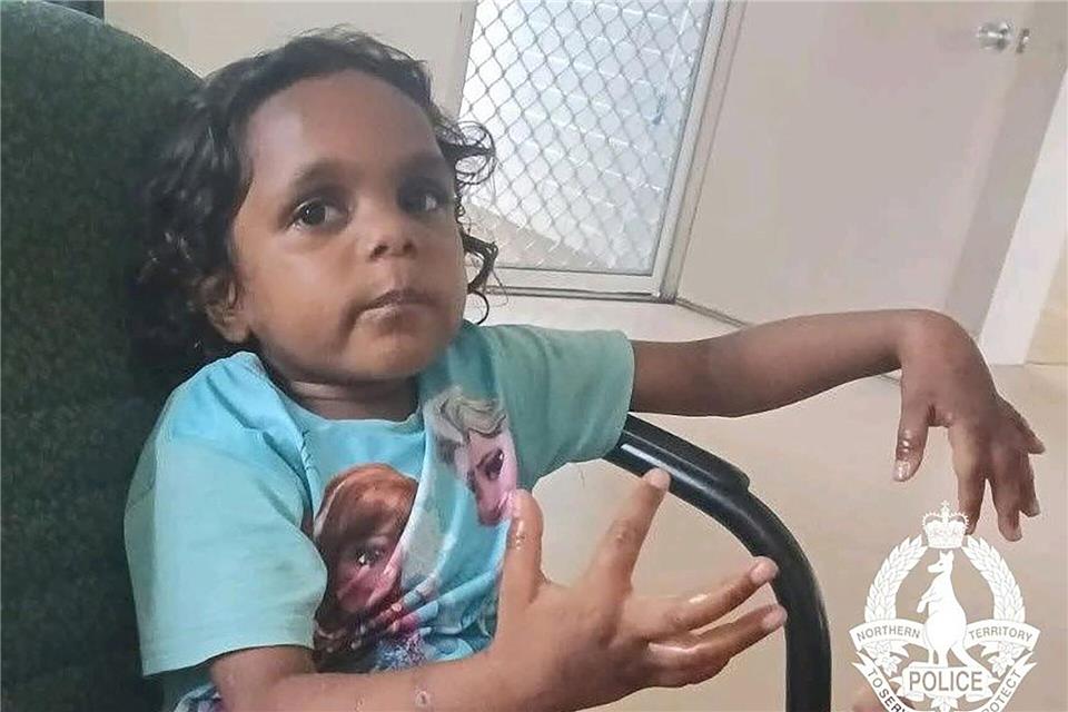 Tagelang hatte man nach dem fünfjährigen Mädchen gesucht.-/NORTHERN TERRITORY POLICE FORCE/dpa