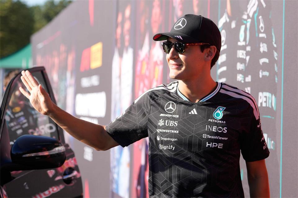 Tagesbester in Monza: George Russell überzeugte im Training.Luca Bruno/AP/dpa