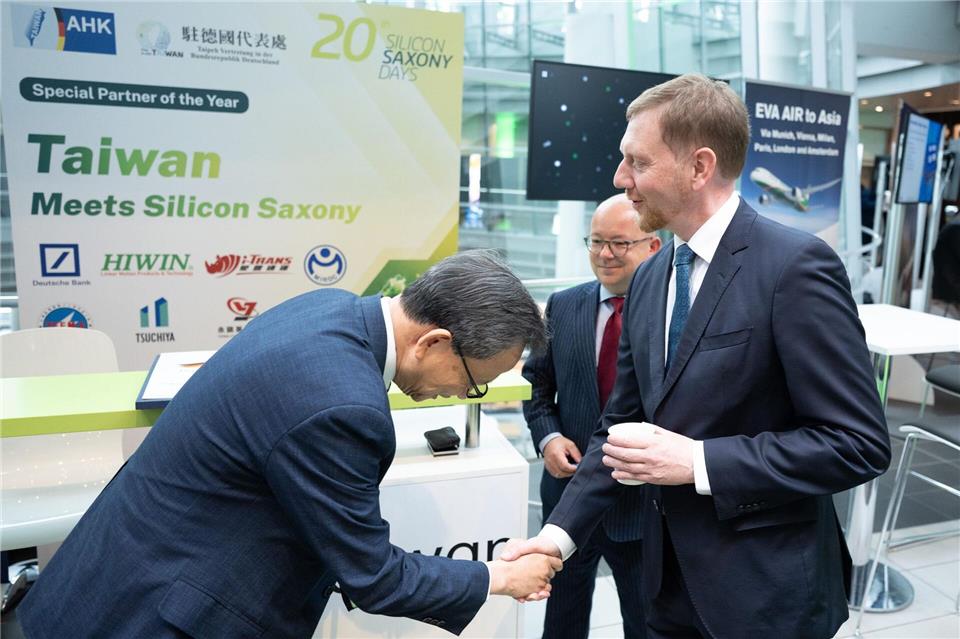 Taiwan ist in diesem Jahr Partnerland des Halbleier-Branchentreffs Silicon Saxony Days. Sebastian Kahnert/dpa