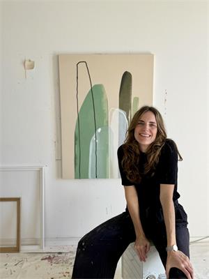 Tanja Brun from Heiden exhibits at the place of her apprenticeship
