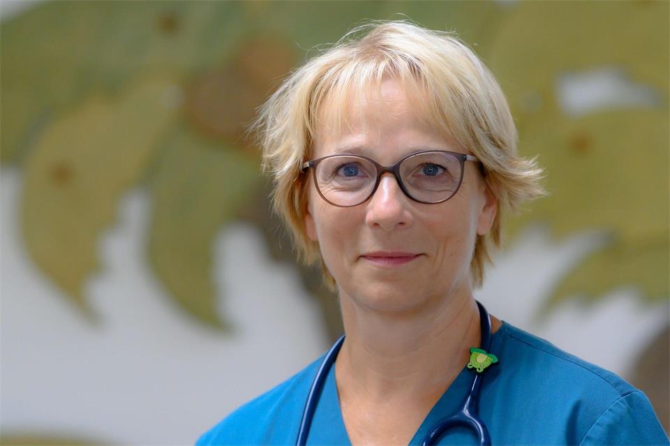 Tanja Brunnert hat eine KInderarztpraxis in Göttingen Swen Pförtner/dpa