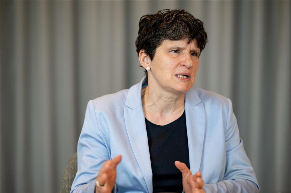 Tanja Gönner vom BDI ist besorgt. (Archivbild)Fabian Sommer/dpa