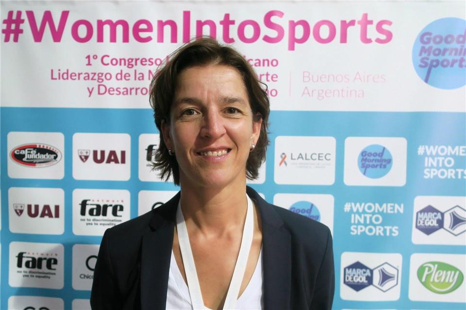 Tatjana Haenni übernimmt den Posten als Chefin der Geschäftsführung bei RB Leipzig.Sebastian Meresman/dpa