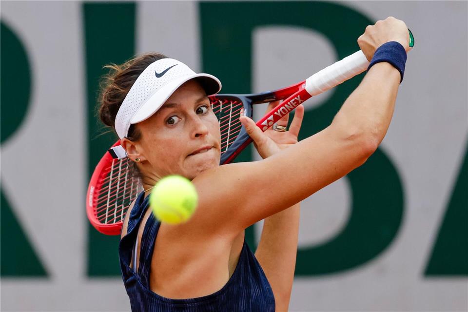 Tatjana Maria gelang souverän der Einzug in die zweite Runde beim Masters in Cinncinati. Frank Molter/dpa
