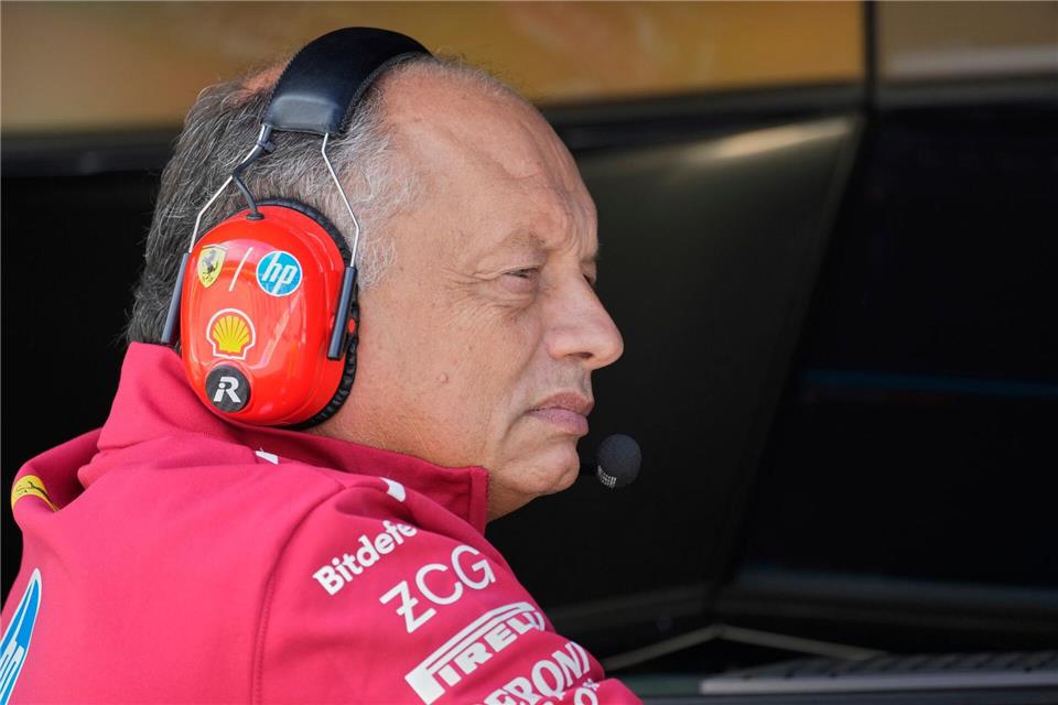 Teamchef Frederic Vasseur ist wieder als Krisenmanager gefragt. Darko Bandic/AP/dpa