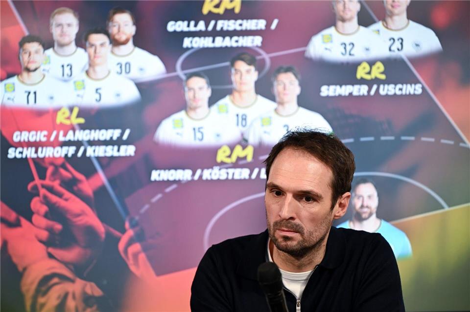 Teammanager Benjamin Chatton sieht die DHB-Auswahl für die EM gut gerüstet.Federico Gambarini/dpa