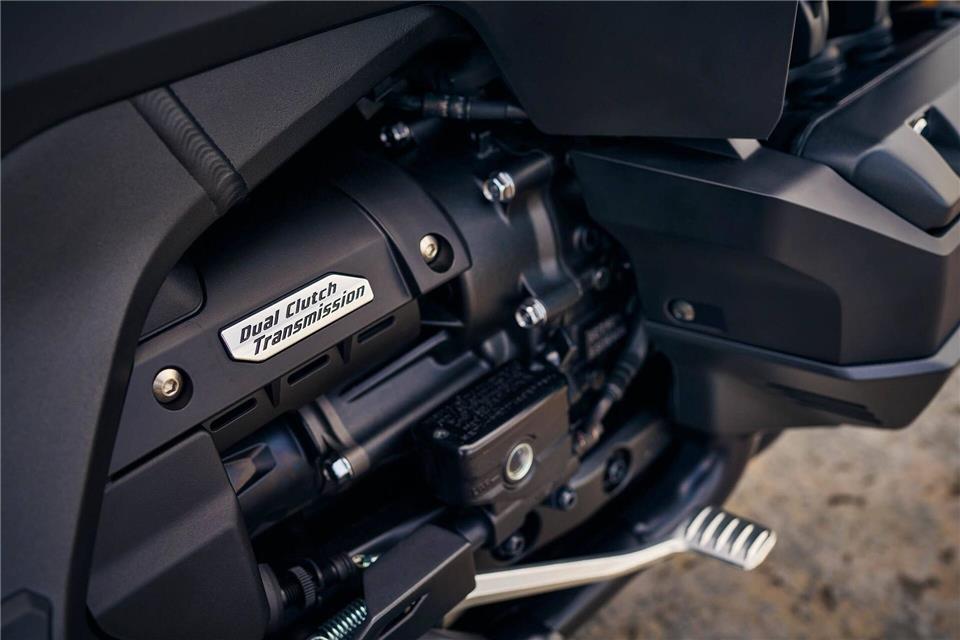 Technik trifft Eleganz: Der mächtige 1,8-Liter-Sechszylinder-Boxermotor unter der Verkleidung.Honda/dpa-tmn