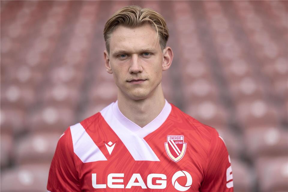 Ted Tattermusch brachte Energie Cottbus nach knapp einer Viertelstunde in Führung. (Archivbild)Frank Hammerschmidt/dpa