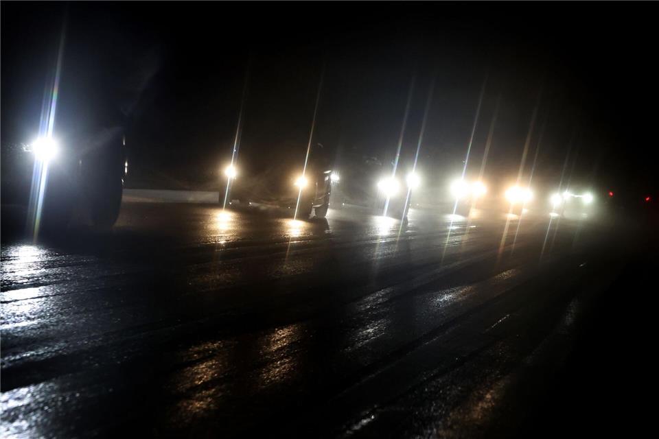 Teils brachte „Elli“ Regen.  Karl-Josef Hildenbrand/dpa