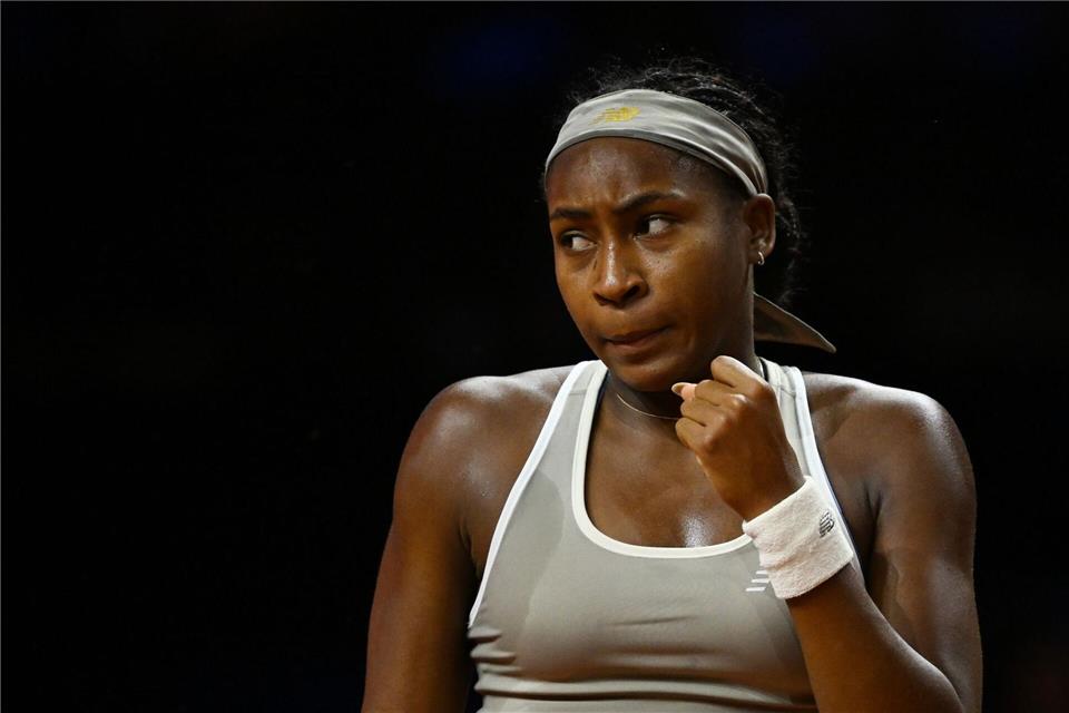 Tennisspielerin Coco Gauff greift wieder in Stuttgart an.Marijan Murat/dpa