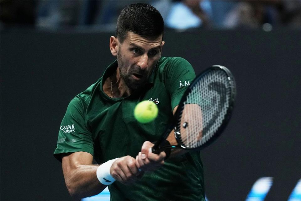 Tennisstar Novak Djokovic zieht sich aus der von ihm mitgegründeten Spielergewerkschaft zurück. (Archivbild)Thanassis Stavrakis/AP/dpa