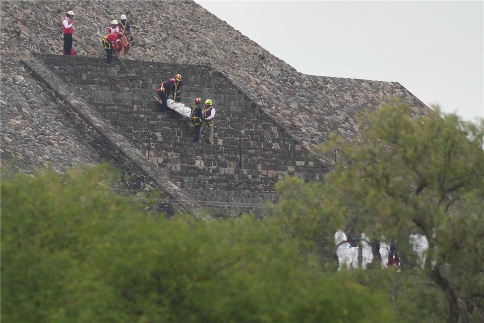 Teotihuacan ist eine der meistbesuchten Ausgrabungsstätten in Mexiko. Eduardo Verdugo/AP/dpa
