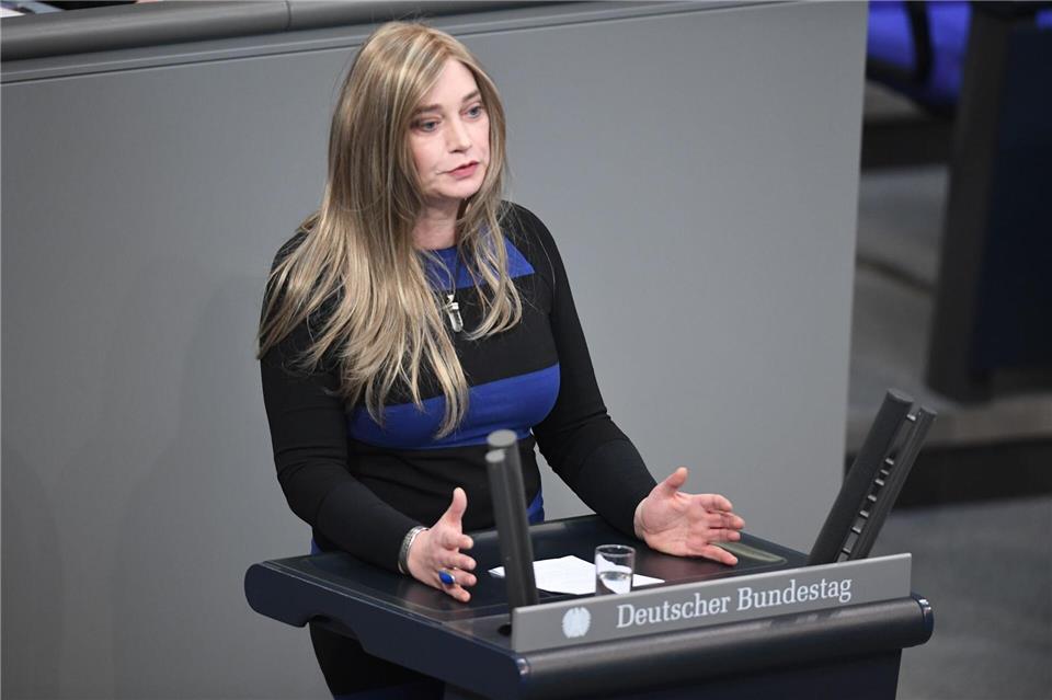 Tessa Ganserer ist eine der ersten beiden transgeschlechtlichen Frauen im Bundestag. (Archivfoto)Marco Rauch/dpa