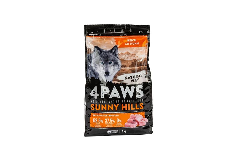 Testsieger (Note 1,3) ist das einzige „sehr gute“ Trockenfutter „Sunny Hills“ der Edeka-Marke „4Paws“.Stiftung Warentest/dpa-tmn