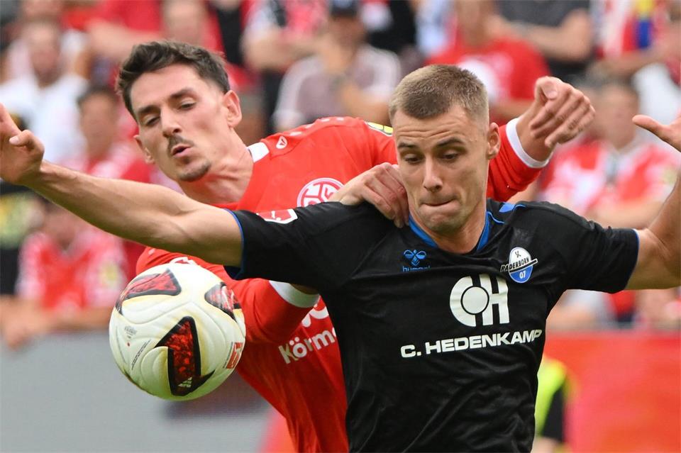 Teststpiel-Torschütze: Gabriel Vidovic vom SC Paderborn (Archivbild).Torsten Silz/dpa