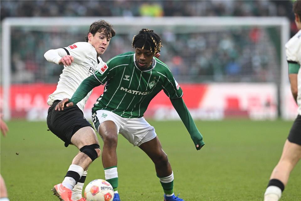 Teuerster Transfer der Saison: Werders Samuel Mbangula.Carmen Jaspersen/dpa