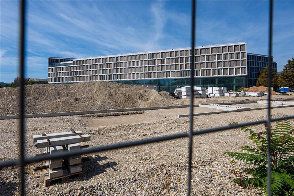Teurer als geplant, wie so vieles: das neue Strafjustizzentrum in München. (Archivbild)Peter Kneffel/dpa