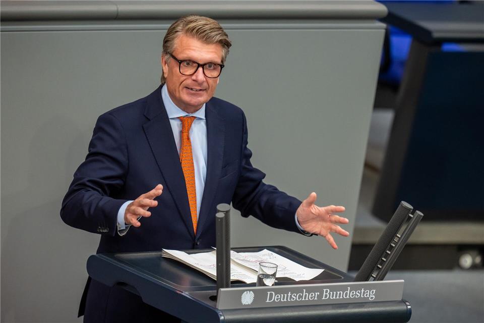 Thomas Bareiß ist seit 2005 Mitglied des Bundestags und vertritt dort den Wahlkreis Zollernalb-Sigmaringen. (Archivbild)Michael Kappeler/dpa