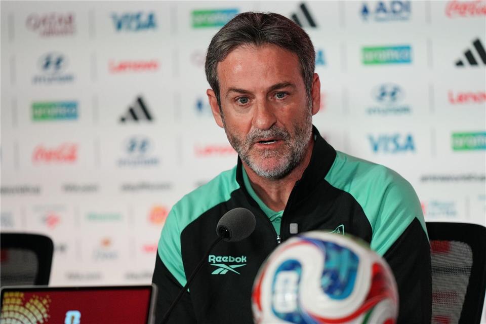 Thomas Christiansen und Panama treffen am Samstag auf England. (Archivbild)Stephanie Scarbrough/AP/dpa