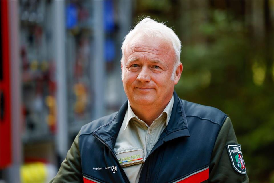 Thomas Kämmerling ist der forstfachliche Leiter des Landesbetriebes Wald und Holz Nordrhein-Westfalen.Thomas Banneyer/dpa