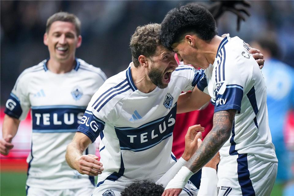 Thomas Müller (M) hat seit seinem Wechsel nach Kanada schon viele emotionale Momente erlebt. (Archivfoto)DARRYL DYCK/The Canadian Press/AP/dpa